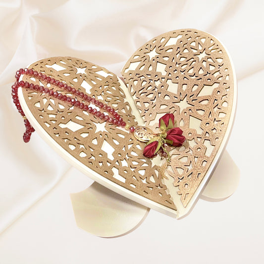 The Heart-Shaped Laser-Cut Designed Rehal