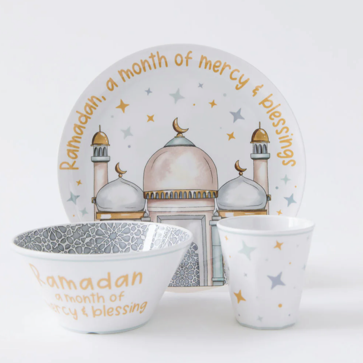 Ramadan Top Notch Kids Tableware Gift Set The Islamic Gift Store by