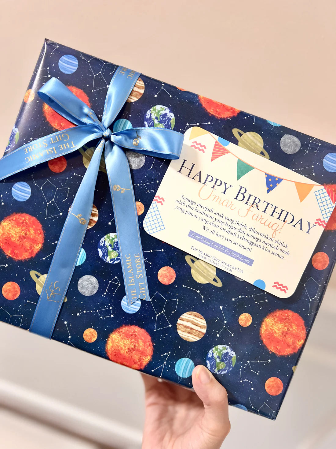 Kids Special Signature Gift Bag, Gift Wrap & Personalised Card
