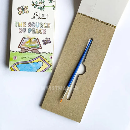 For the Little Khalifa (5 to 9 years old) - Tarbiyyah Gift Set Series (Blocks, Diary Set & Watercolour Paint Book) for Girls
