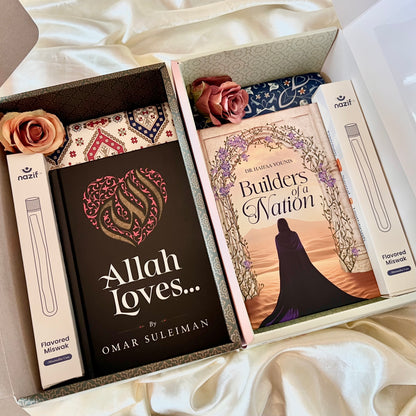 Salam Syawal - Book and Prayer Mat Set