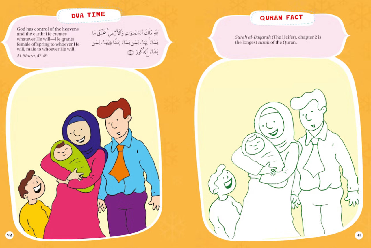 Let’s Learn Quran & Hadith (4 to 9 years old) - Tarbiyyah Gift Set Series (Puzzle & Activity Books)