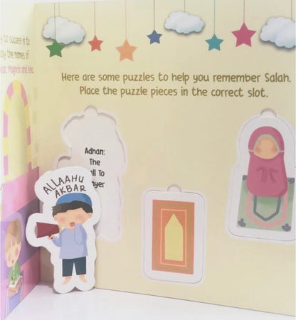 For the Toddler/Early Preschooler (0 to 4 years old) - Tarbiyyah Gift Set Series (with Puzzle Book)