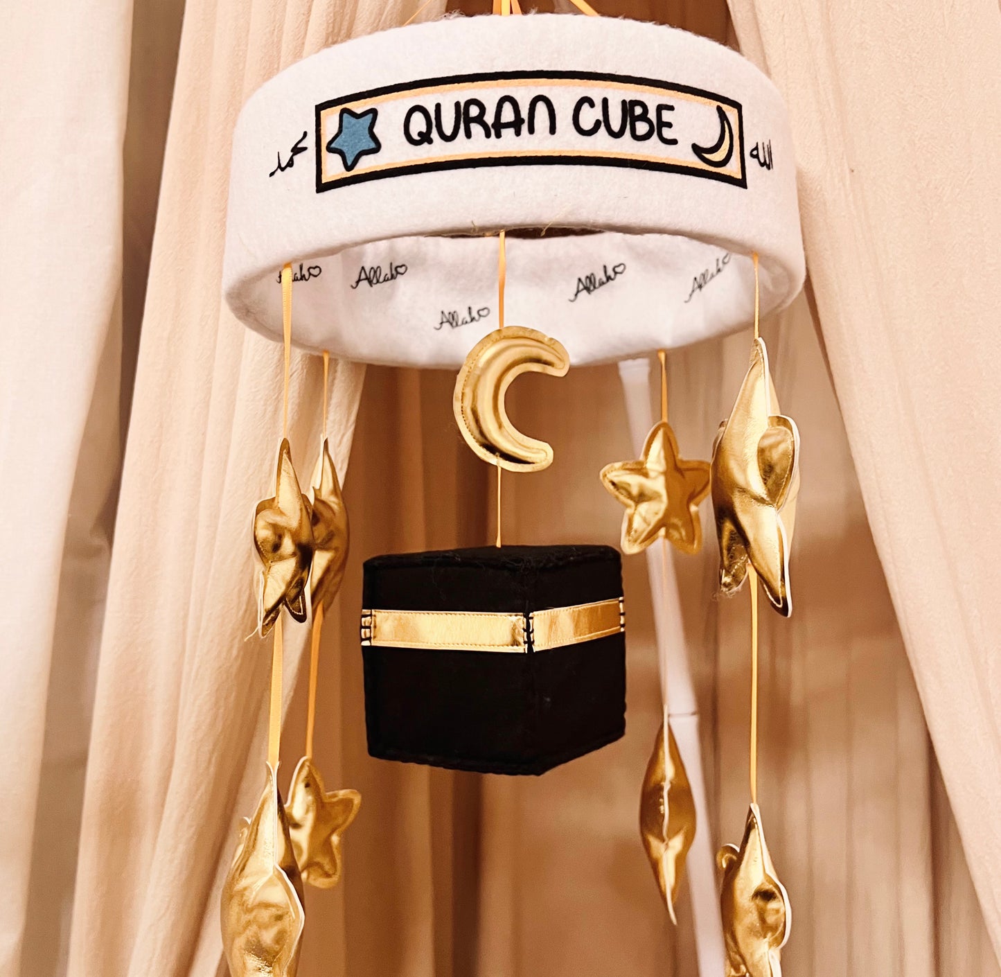 Islamic Cot Mobile (Quran Cube)