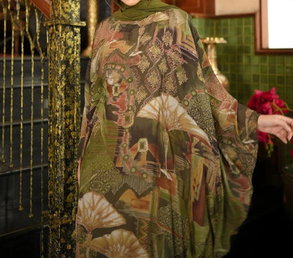 You will be with Whom You Love Series - Abaya/Kaftan Set