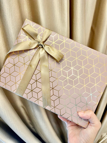 Signature Ribboned Gift Bag, Gift Wrap & Personalised Card