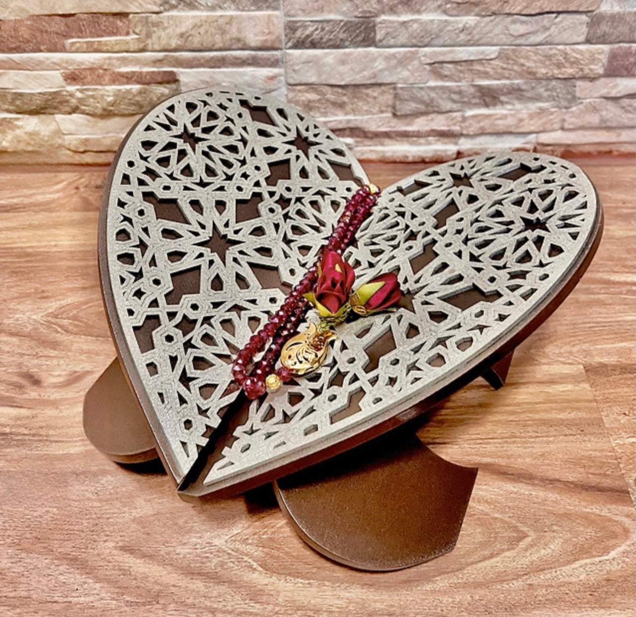 The Heart-Shaped Laser-Cut Designed Rehal