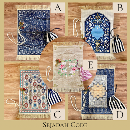 Salam Syawal - Book and Prayer Mat Set