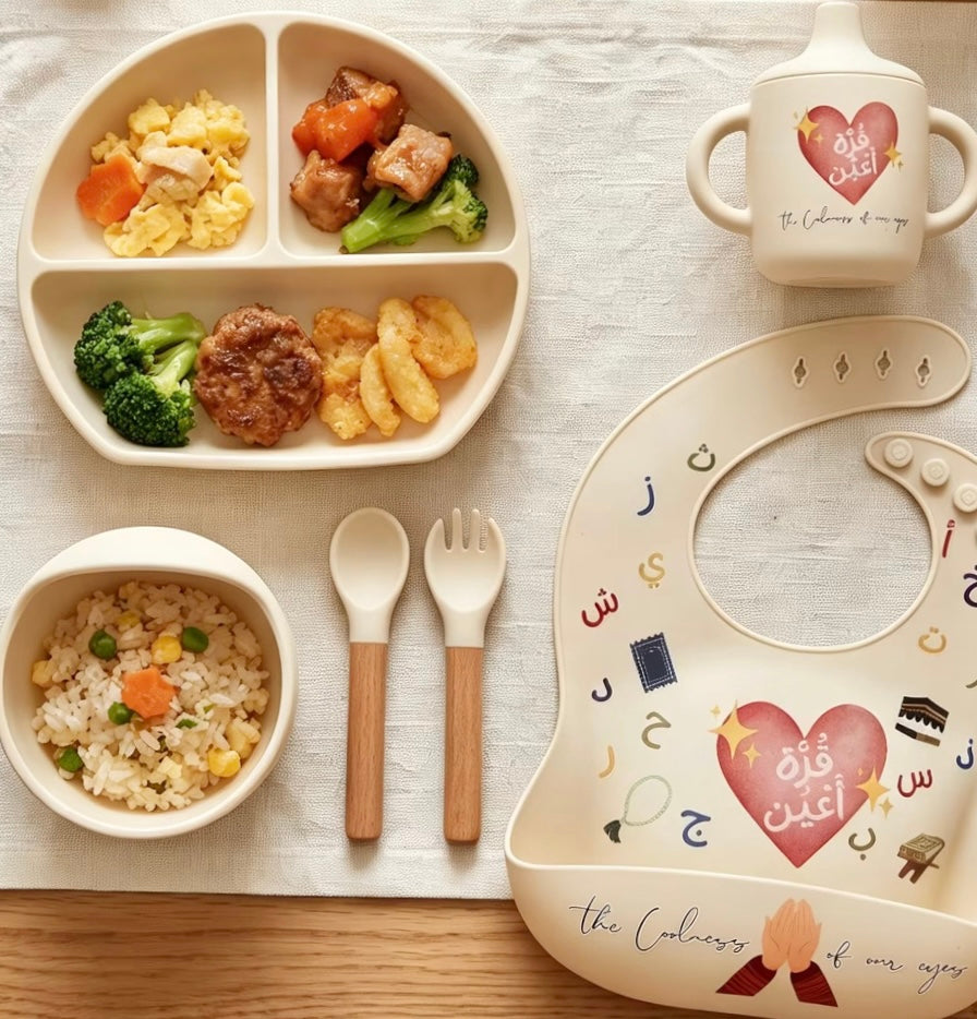 For the Coolness of Your Eyes - Baby to Toddler Mealtime Set (Ivory)