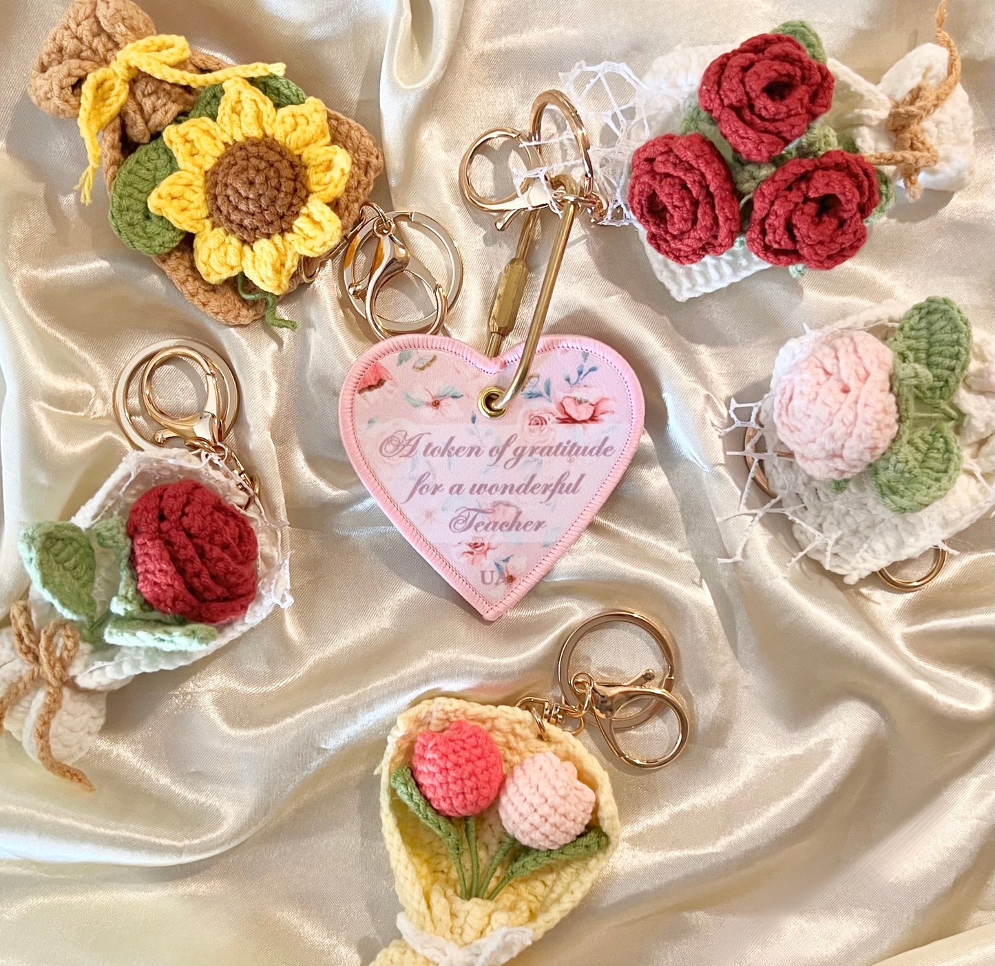 A Token of Gratitude for a Wonderful Teacher Keychain - Teacher’s Day Special