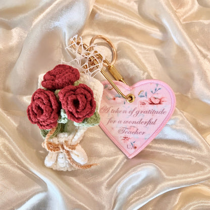 A Token of Gratitude for a Wonderful Teacher Keychain - Teacher’s Day Special