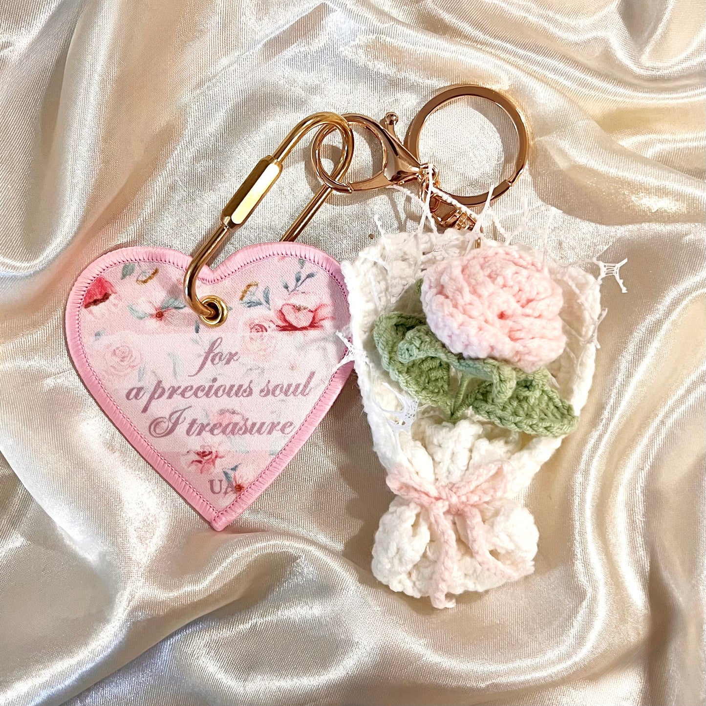 For a Precious Soul I Treasure Keychain