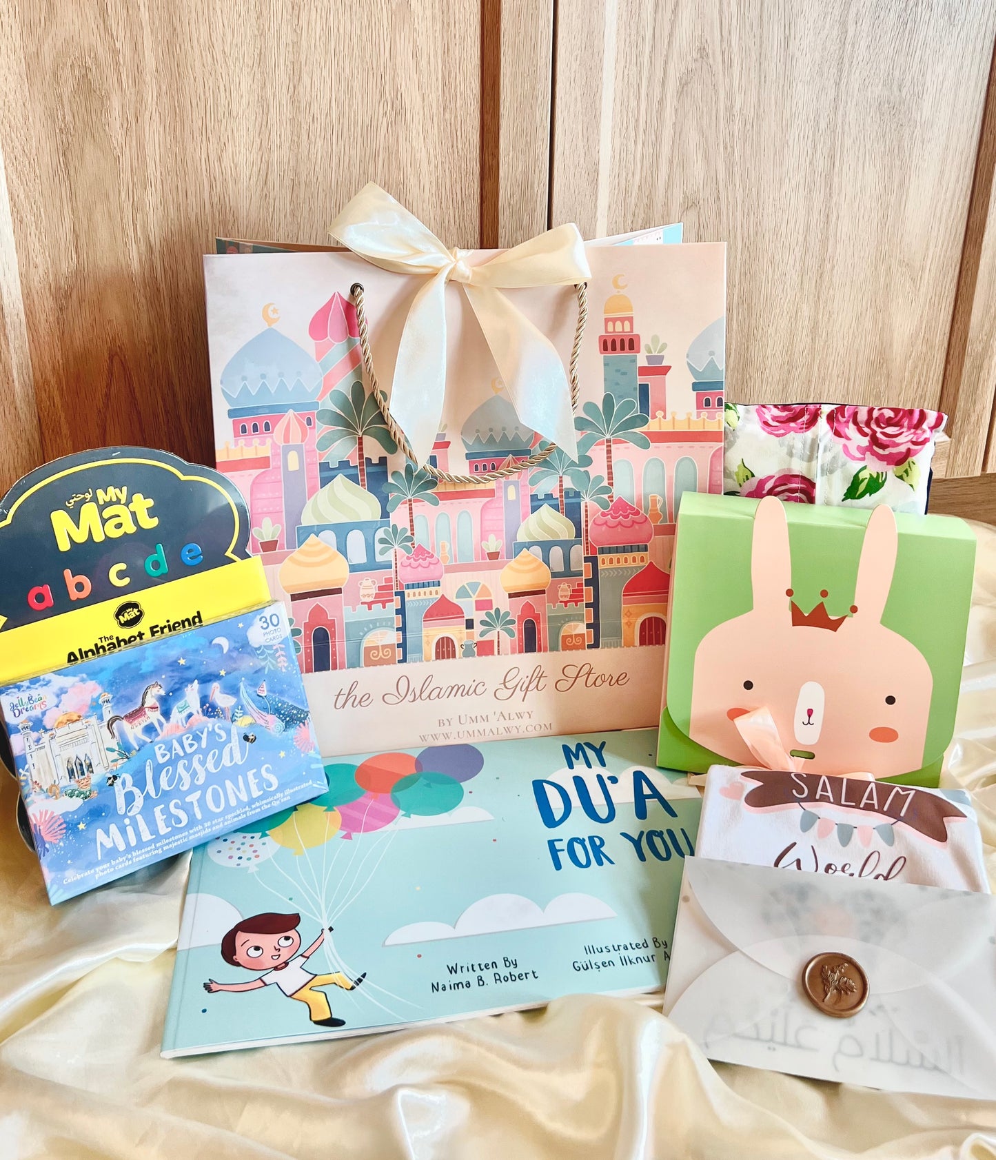 For the Newborn Baby Boy/Girl - with Trio Romper Gift Set