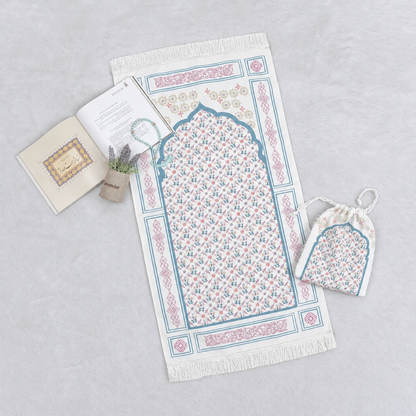 az-Zahra Prayer Mat & Miscellaneous Compact Gift Set