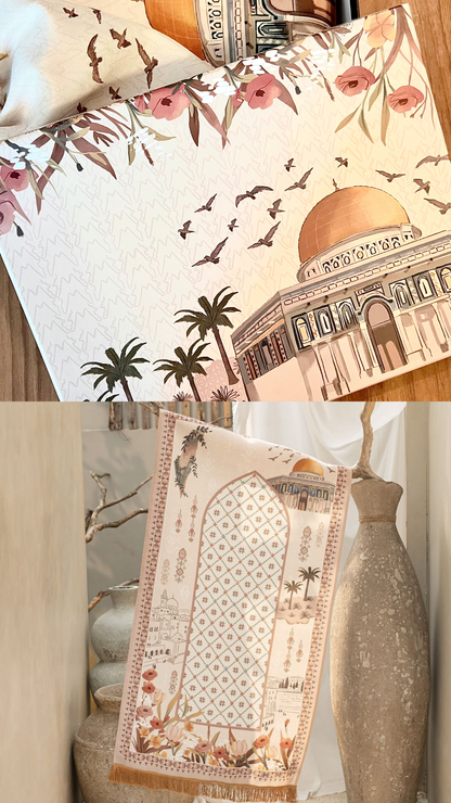 al-Aqsa Prayer Mat & Miscellaneous Compact Gift Set