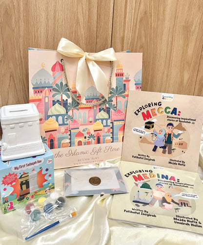 The Sacred Mosques - Read, Learn & Paint (5 to 12 year olds) - Tarbiyyah Gift Set Series