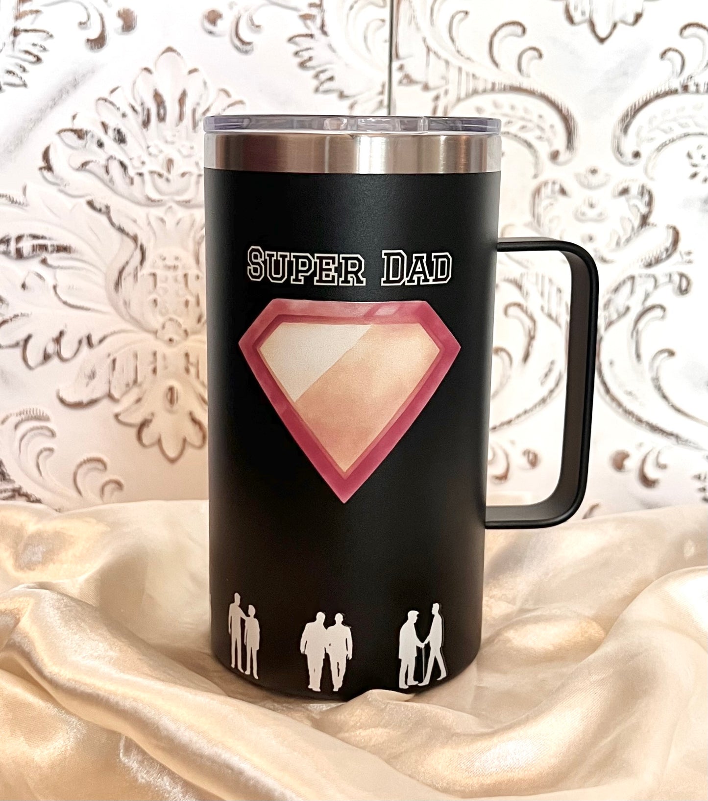 World’s Best Abi/Super Dad Jumbo Tumbler Mug (Personalisation Available)