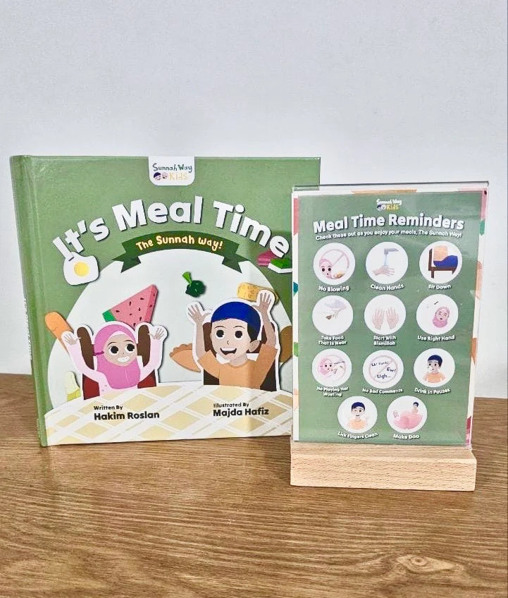 Fun Mealtime Set  (1 to 4 years old) - Tarbiyyah Gift Set Series (Super Muslim)