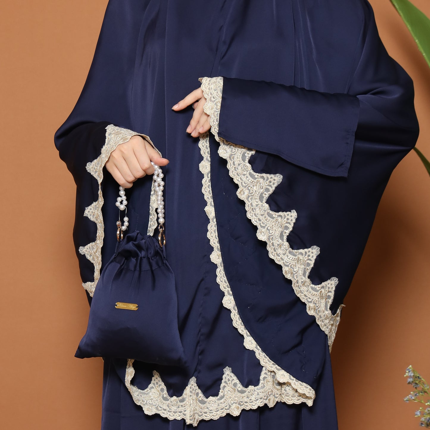 The Princess Prayer Gown (Telekung) in Gold - with Personalised Gift Box