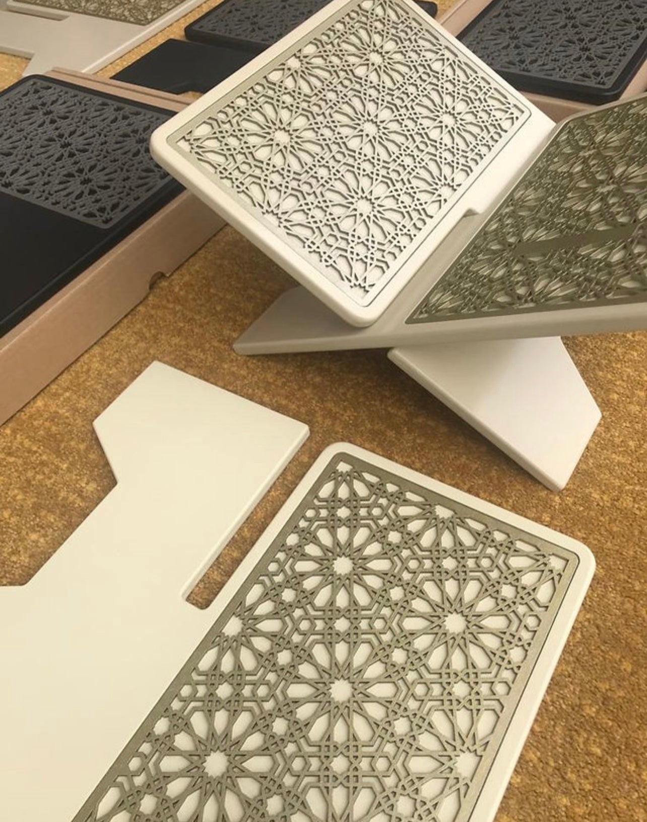 Moroccan Mosaic Laser-Cut Designed Rehal - Large A4 Edition