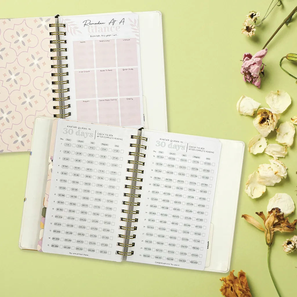 DUA Planner (Floral) - Personalisation Available