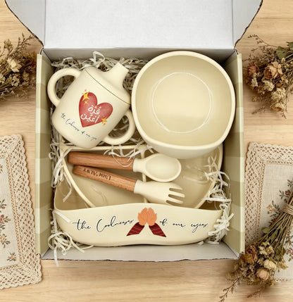 For the Coolness of Your Eyes - Baby to Toddler Mealtime Set (Ivory)