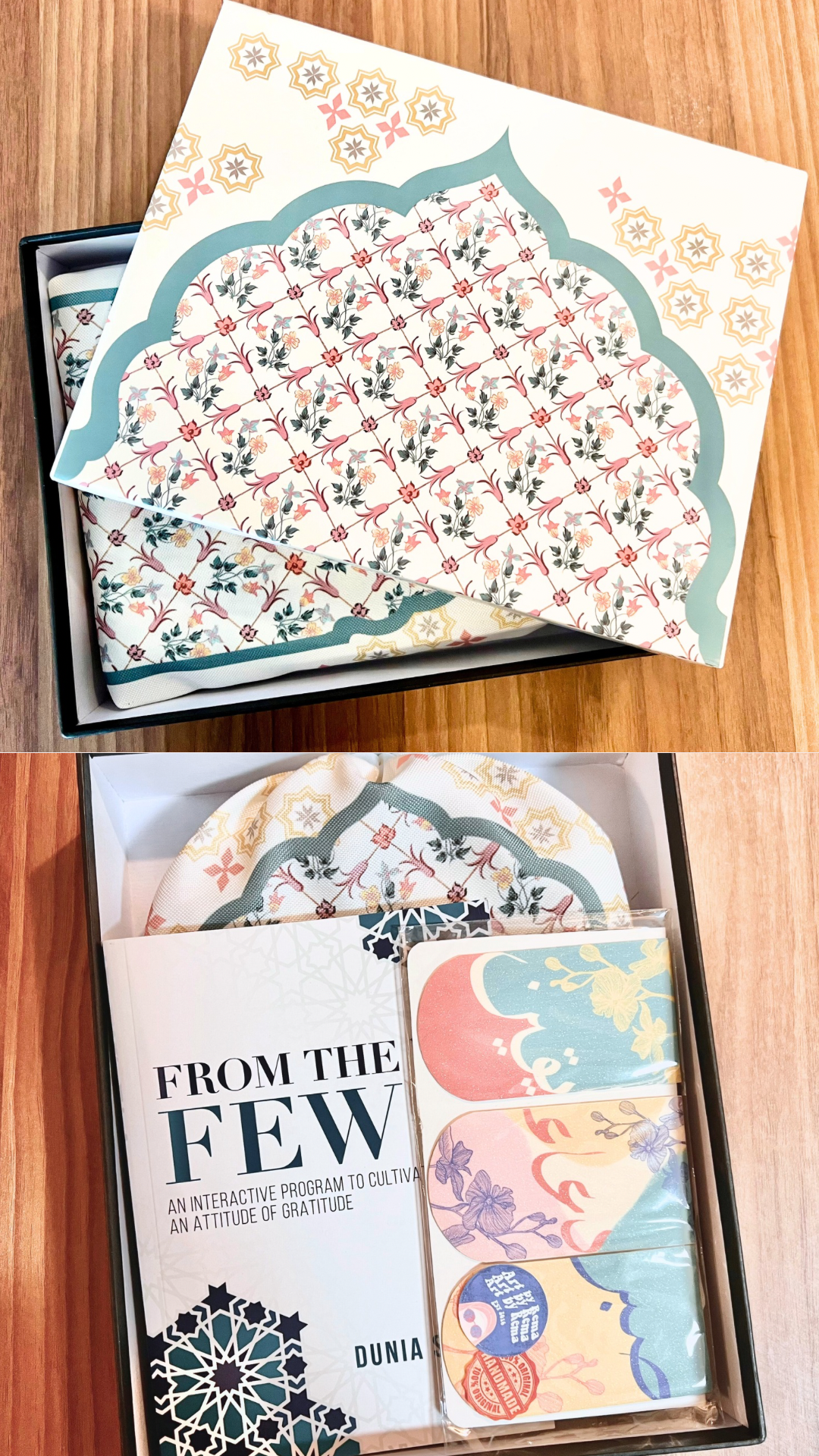 az-Zahra Prayer Mat & Miscellaneous Compact Gift Set