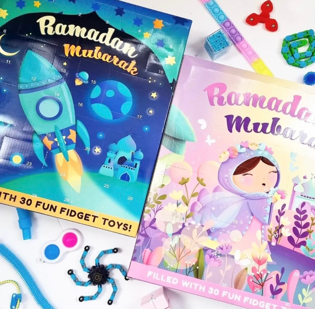 Ramadan Daily Reward Calendar (Large) - 30 Surprise Fun Toys for 30 Days