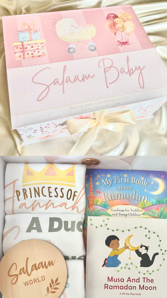 For the Newborn Baby Girl Gift Set - Ramadan Edition