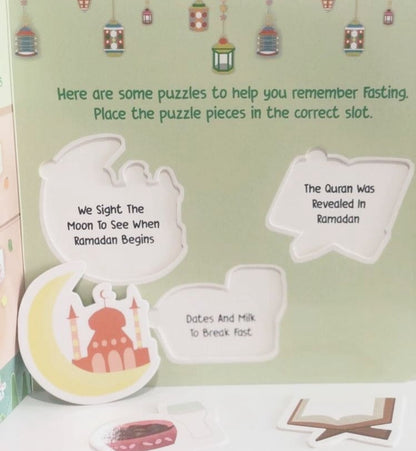 For the Toddler/Early Preschooler (0 to 4 years old) - Tarbiyyah Gift Set Series (with Puzzle Book)