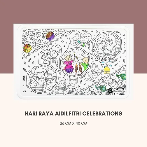 Colour Me Mats - Hari Raya Aidilfitri Celebrations