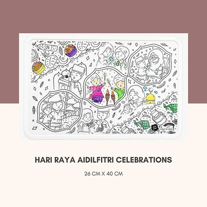 Colour Me Mats - Hari Raya Aidilfitri Celebrations