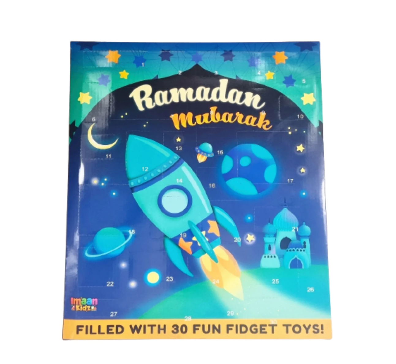 Ramadan Daily Reward Calendar (Large) - 30 Surprise Fun Toys for 30 Days