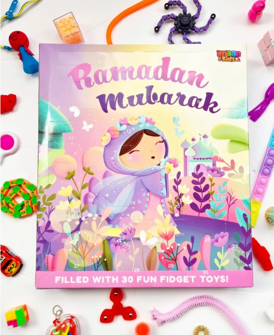 Ramadan Daily Reward Calendar (Large) - 30 Surprise Fun Toys for 30 Days