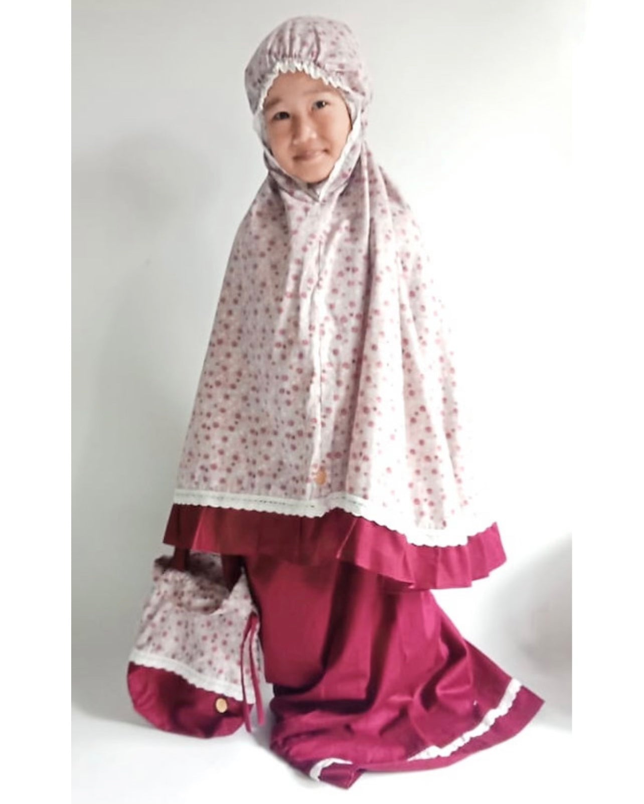 Premium Japanese Cotton Girls' Prayer Wear